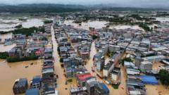 Typhoon Causes Severe Floods and Rare Tornadoes Across China
